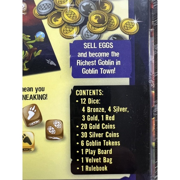 Dicey Goblins Board Game by Steve Ellis 2016 Renegade Games, New and Sealed - Picture 4 of 8